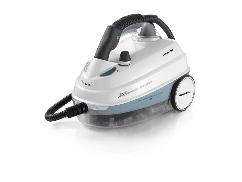 Ariete Dampfreiniger Xvapor Deluxe ARI-4146 Mobiles Dampfreinigungsgerät mit vielfältigem Zubehör