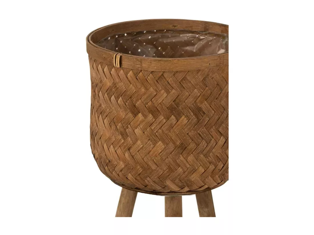 Lot de 3 Cache-Pots sur Pied 