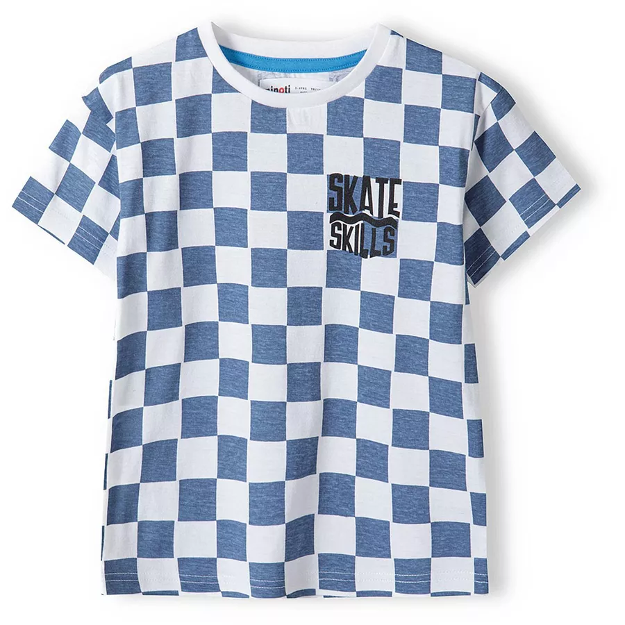 MINOTI 3er-Pack T-Shirts BlauFliederWeiß