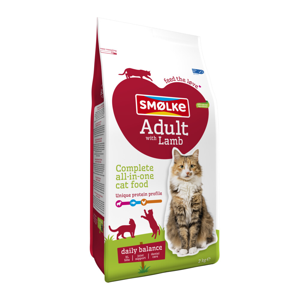 Smolke Kattenvoer Adult Lam2 kg