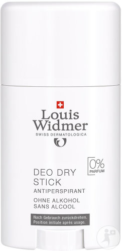 Louis Widmer Deo Dry Stick Antiperspirant Sans Parfum 50ml