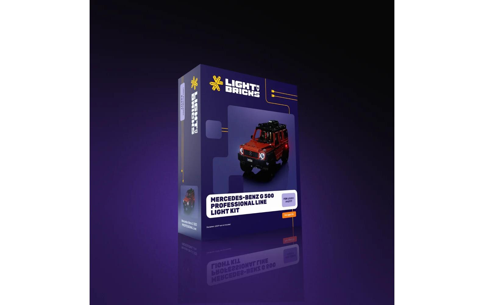 LED-Licht-Set für LEGO® LMB 2.0 für 42177 Mercedes G 500Beleuchtungs-Kit