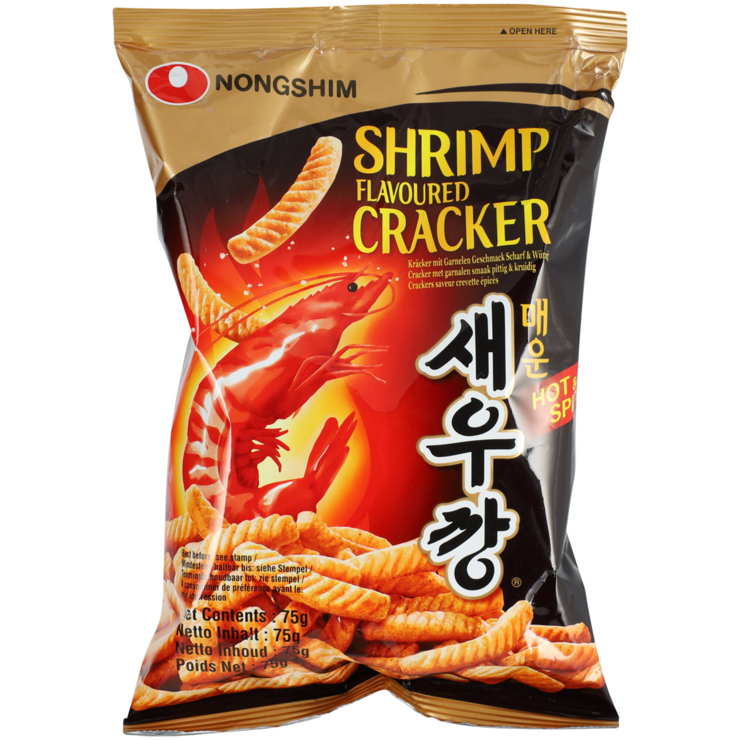 Nongshim Shrimp Cracker hot