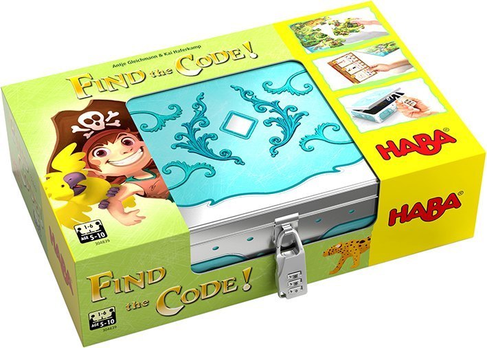 HABA Find the code! Pirateninsel (Kinderspiel)