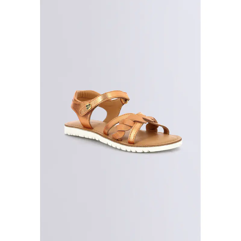 Betty Orange SANDALES Cuir Fille