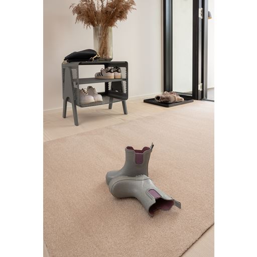 Tica Copenhagen Unicolor Gulvtæppe, Ivory, 90x200 cm