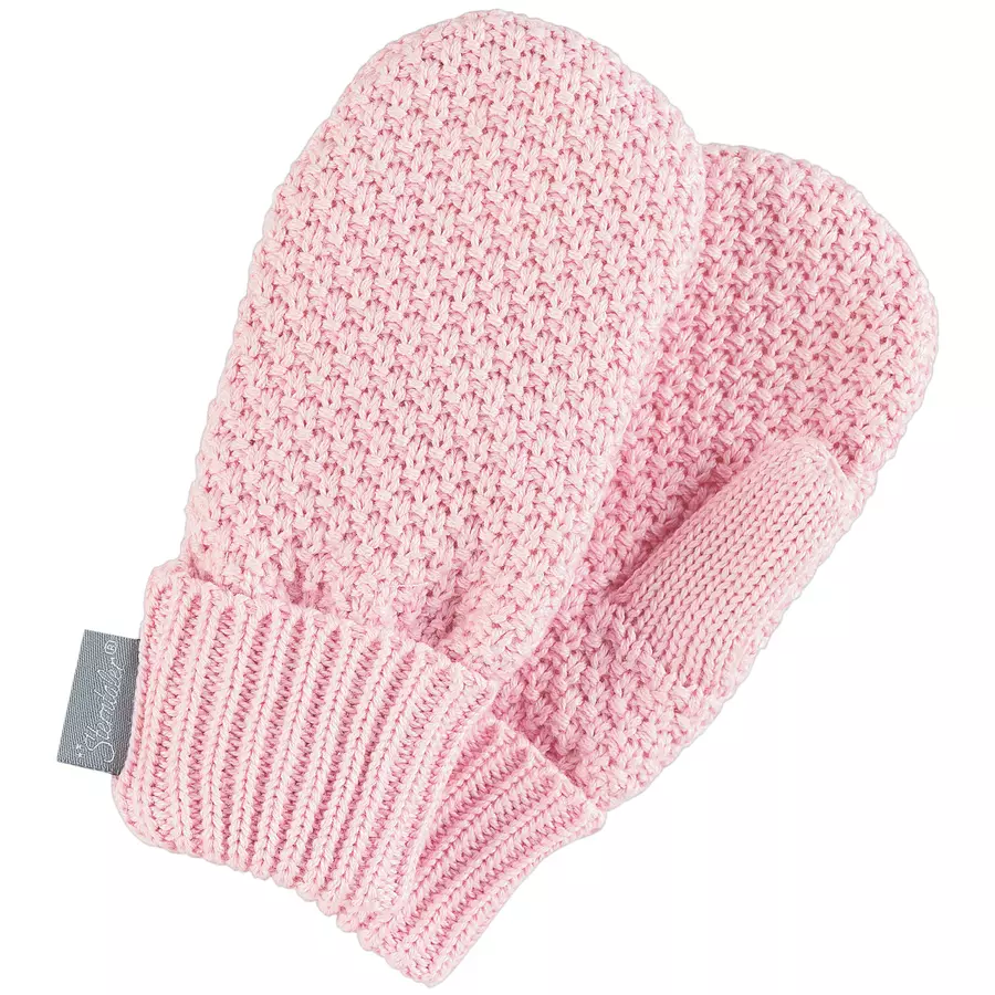 Sterntaler Strick-Fäustel rosa