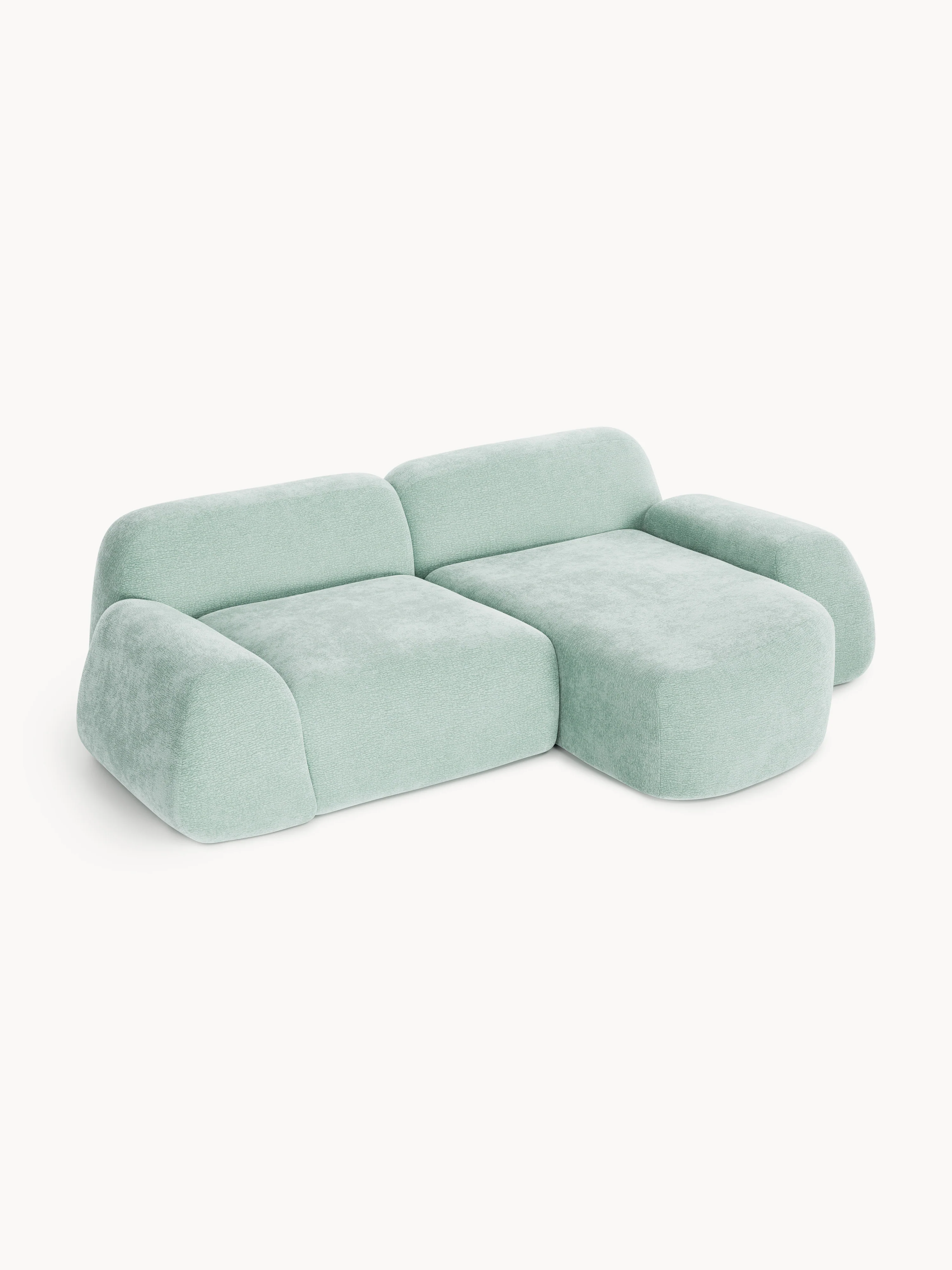 Modulaire hoekbank Wolke (3-zits)
