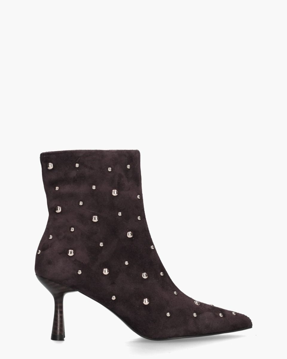 Vivian Ray Gerona Aubergine Dames Enkelboots