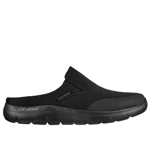 Skechers Summits Slip On Sko, BBK Black, 45