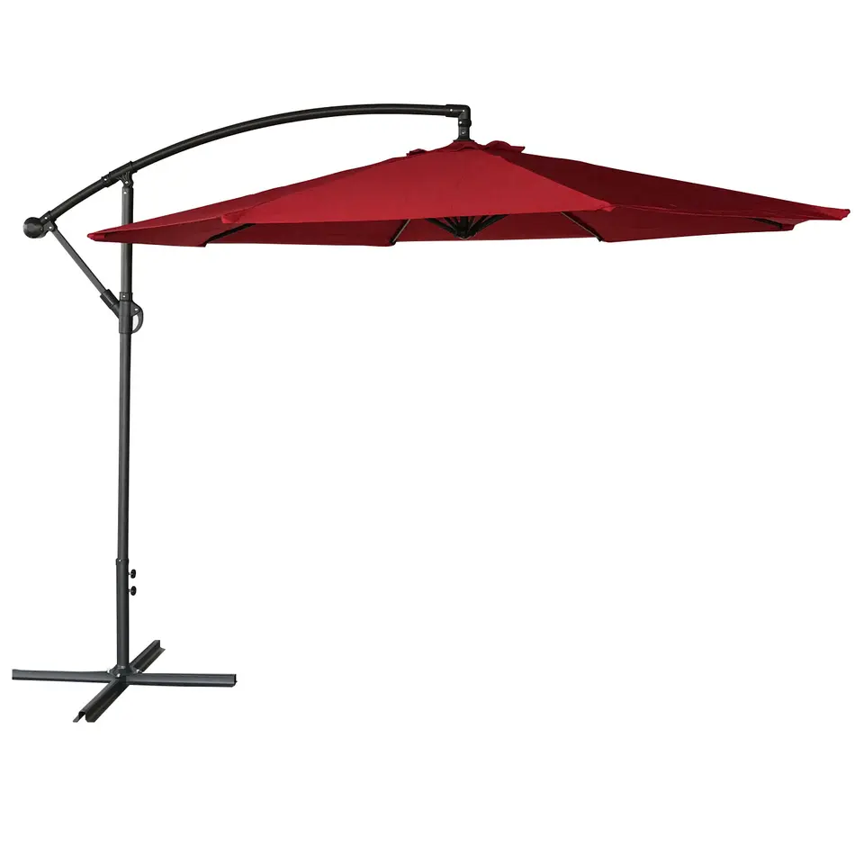 Happy Garden Parasol OAHU - Rood - Staal