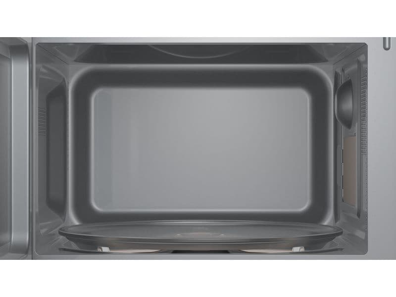 Bosch Einbaumikrowelle BFL623MB3 Schwarz Einbau-Mikrowelle aus Edelstahl