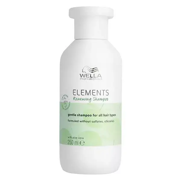 Wella Professionals Elements Shampoo Regenerador Sem Sulfato para Todos os Tipos de Cabelo 250ml