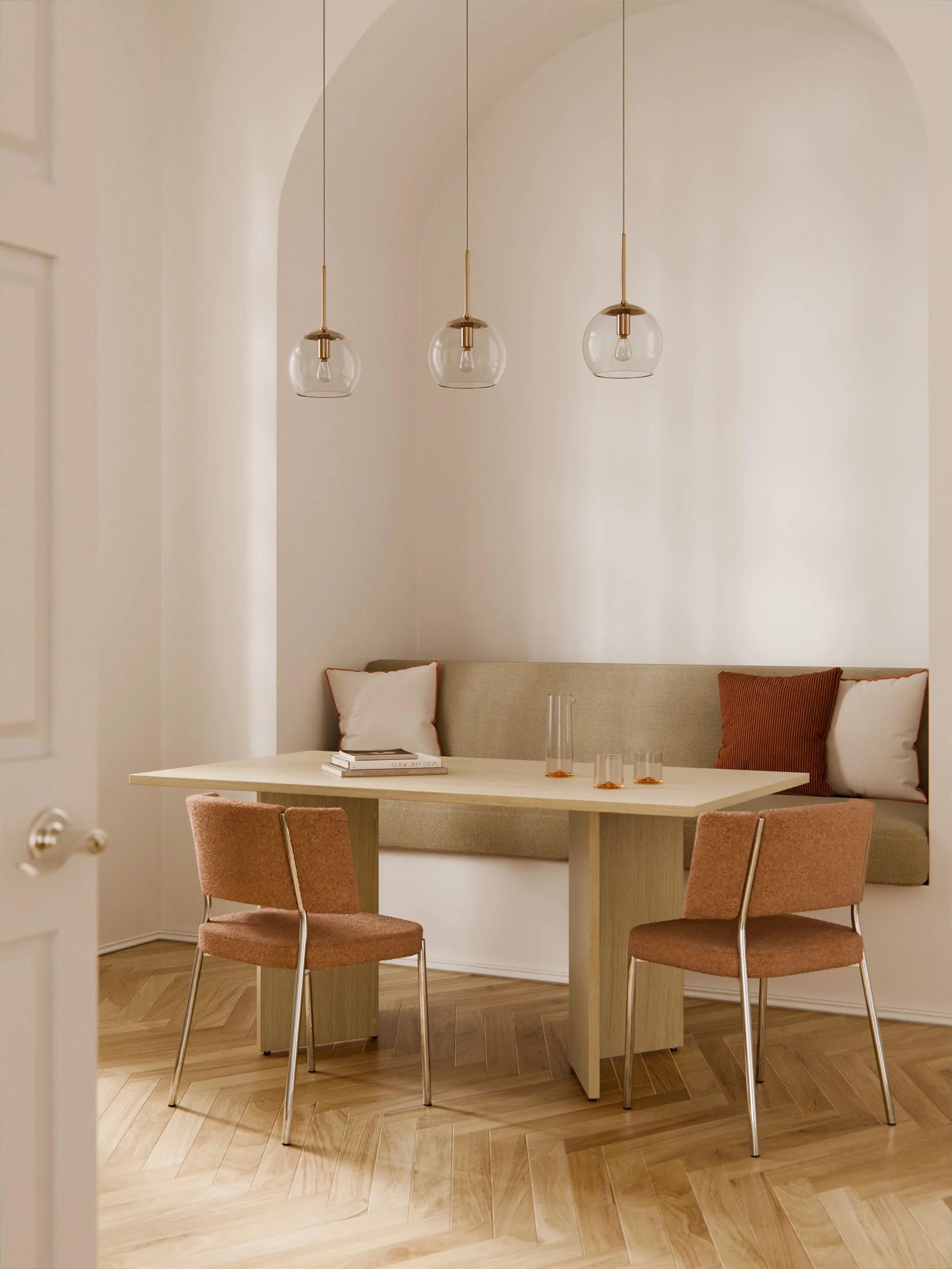 Houten eettafel Toni, in verschillende formaten