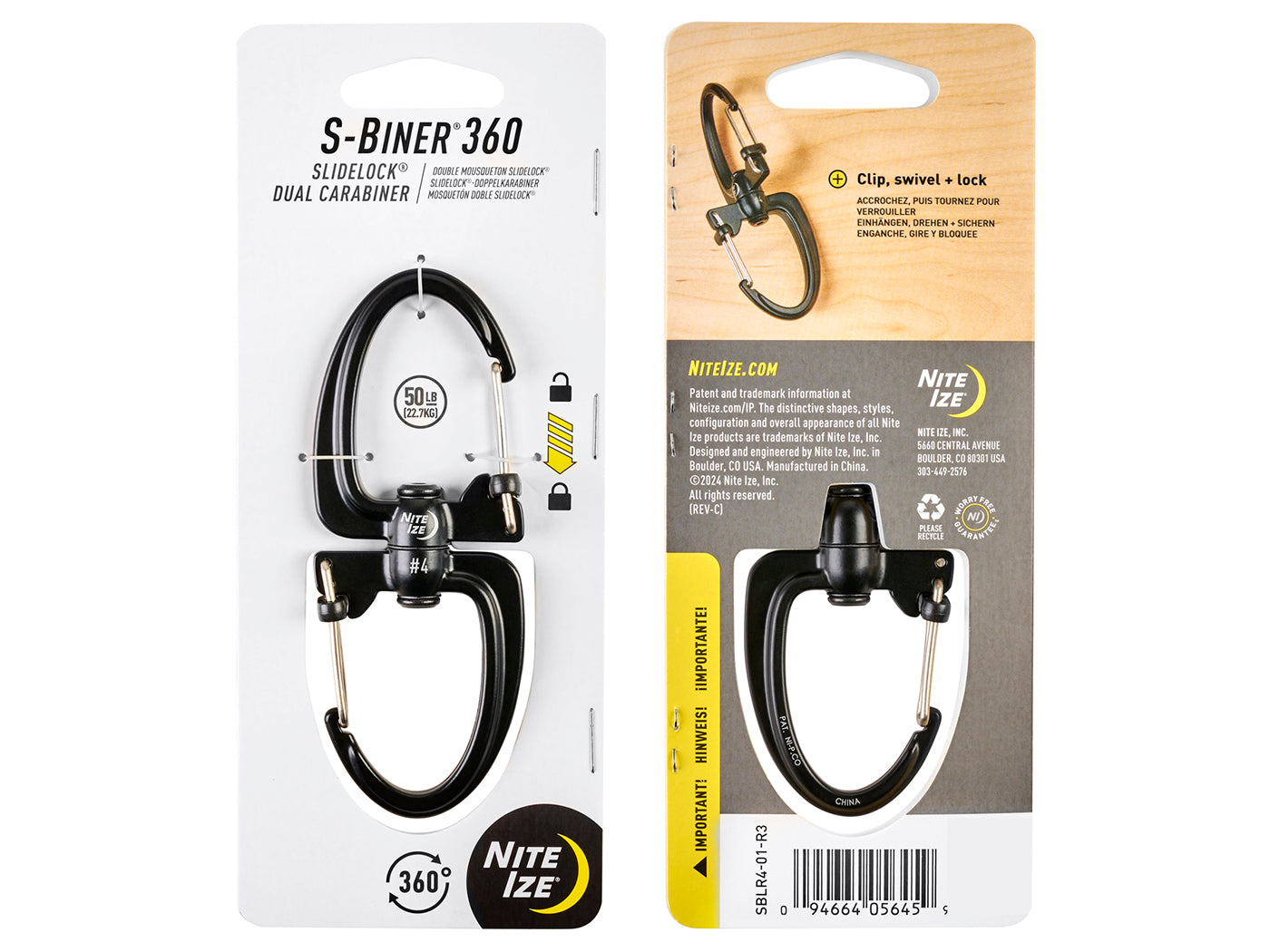 Nite Ize S-Biner 360 Karabijnhaak #4
