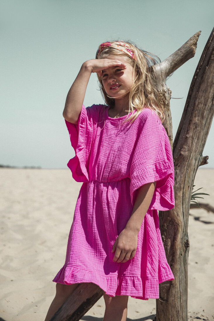 AMMEHOELA roze ammehoela mini jurk am.doortje.04