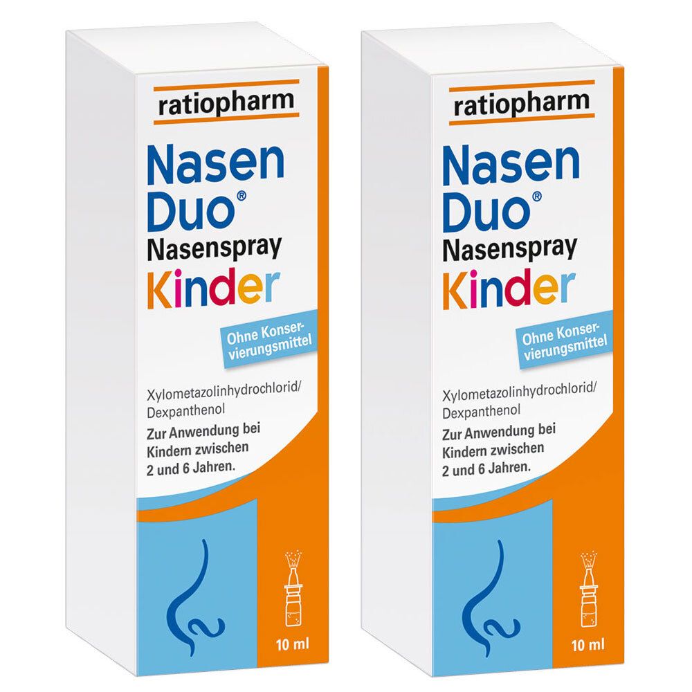NasenDuo Nasenspray Kinder Set