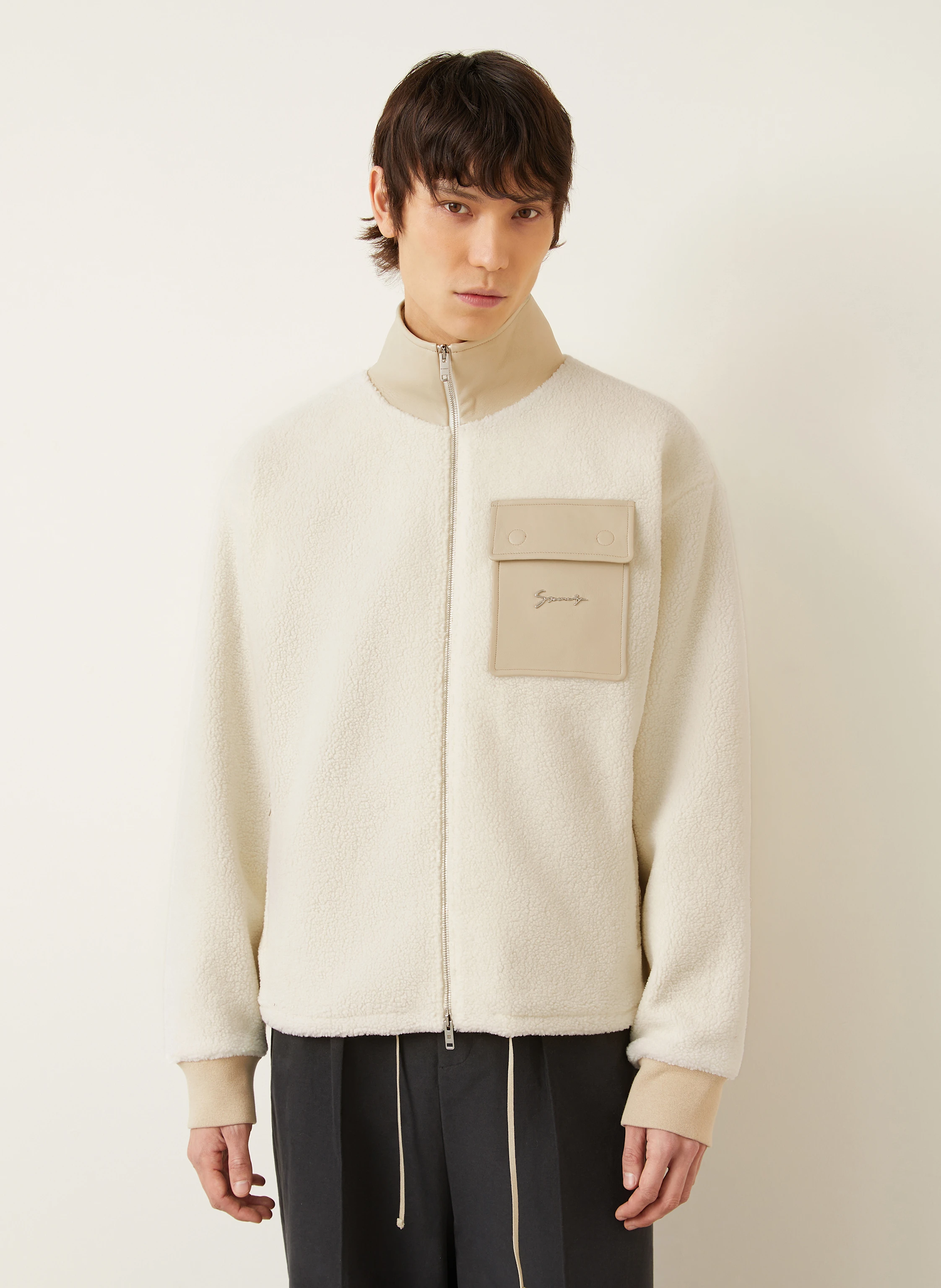 GIVENCHY Teddydfell-Jacke
