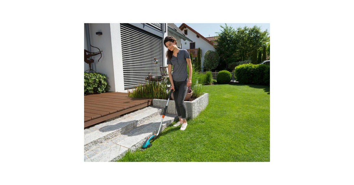 GARDENATelescopische steel met wielen telescoopsteel  (Grijs, 9859-20)