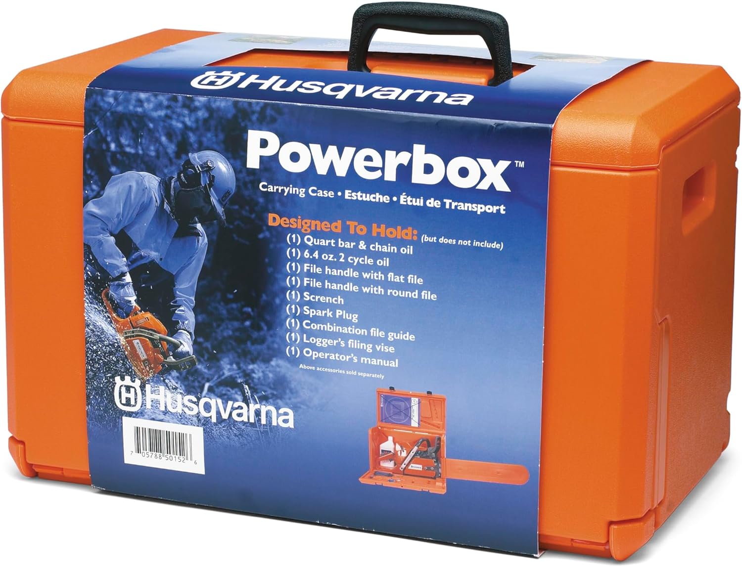 Husqvarna 100000107 Powerbox Motorsäge, der Fall für 455 Rancher, 460, 372 x p und 575 x p