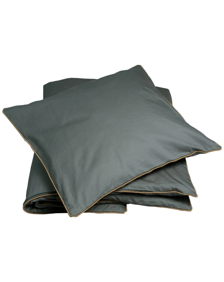 Bettwäsche GROWN UP (140x200/60x63) 2-teilig in blau