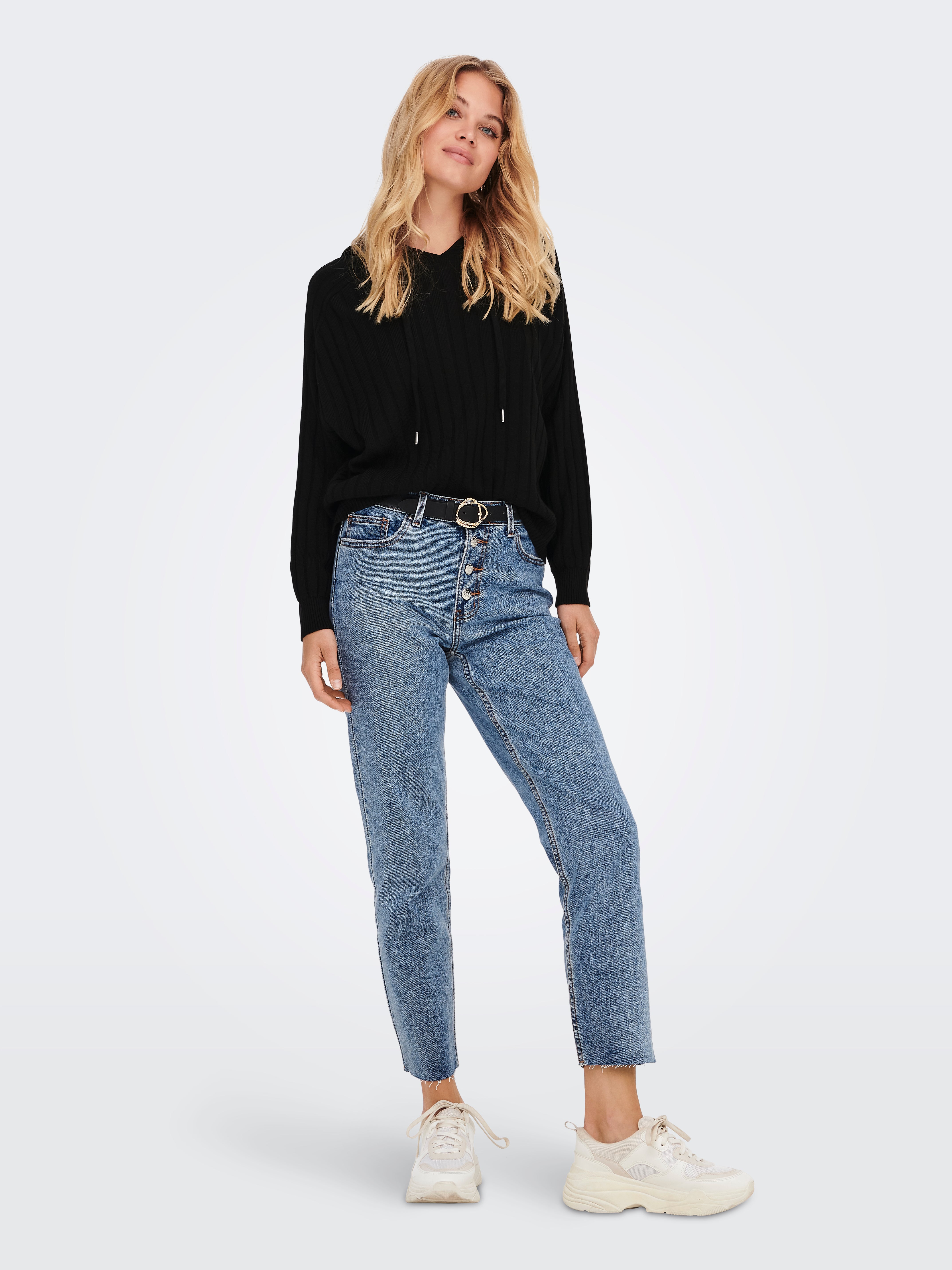 ONLNEW Strickpullover Black