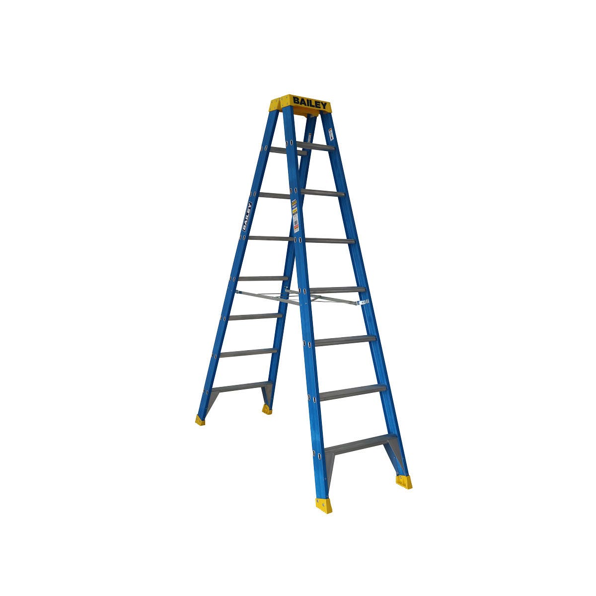 Escada dupla lateral em fibra de vidro BAILEY Pro 8 FS13982