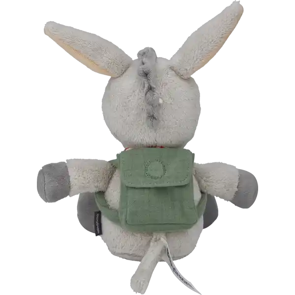 Kuscheltier Emil mit Rucksack