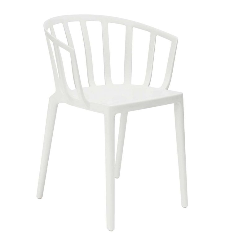 Kartell Venice stoel mat Wit