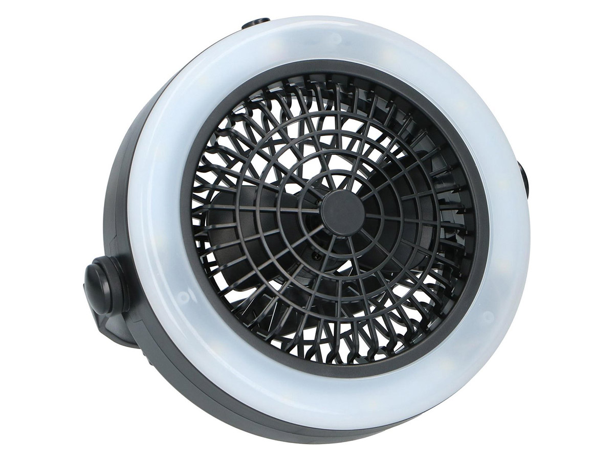 Grundig 2 in 1 camping lamp en ventilator