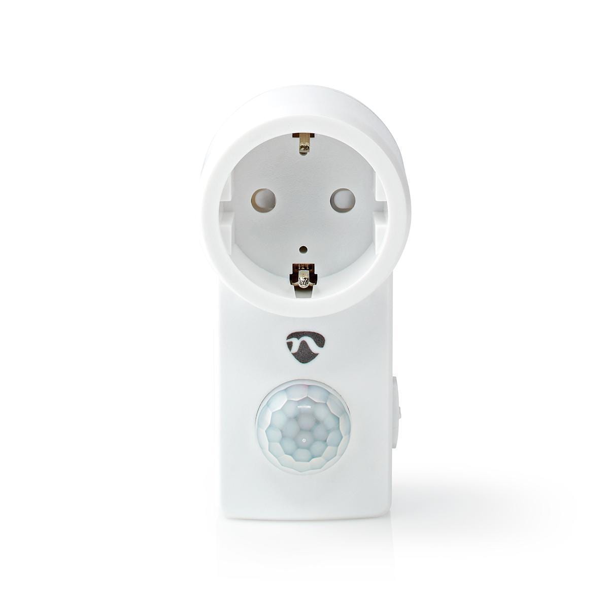 Nedis Bevegelsessensor | Innendørs | Type F (CEE 7/7) | Type F (CEE 7/7) | 120 ° | 5 - 300 W | 300 W | 1200 W | 3 - 2000 Lux | Sensorteknologi: PIR | Sensor rekkevidde: 0.0 - 9.0 m