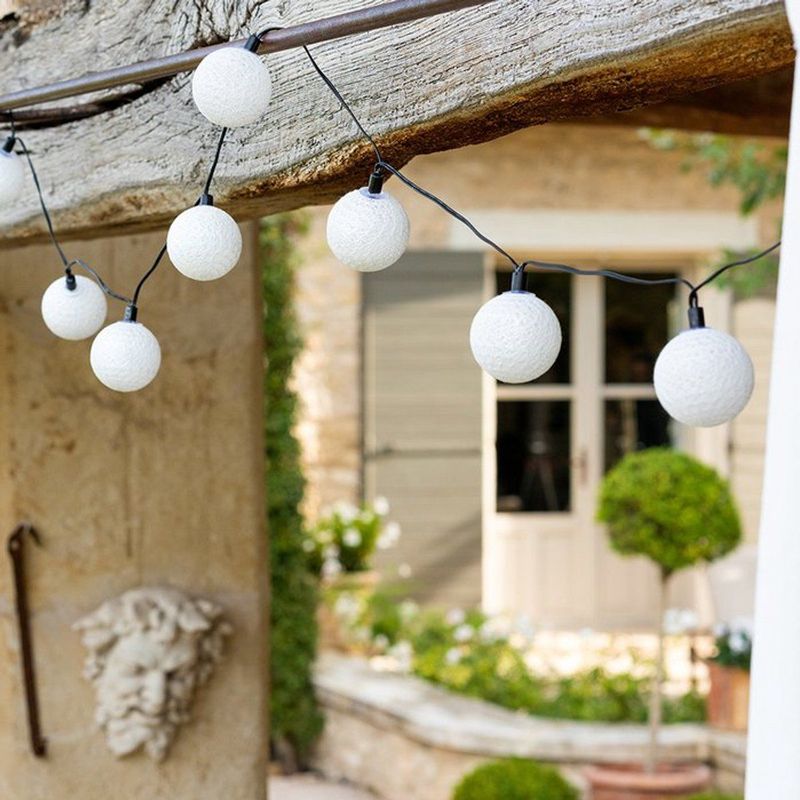 Tuinverlichting - Guirled - Solar Lampionnen Lichtslinger - 6m - LED - Snowflake