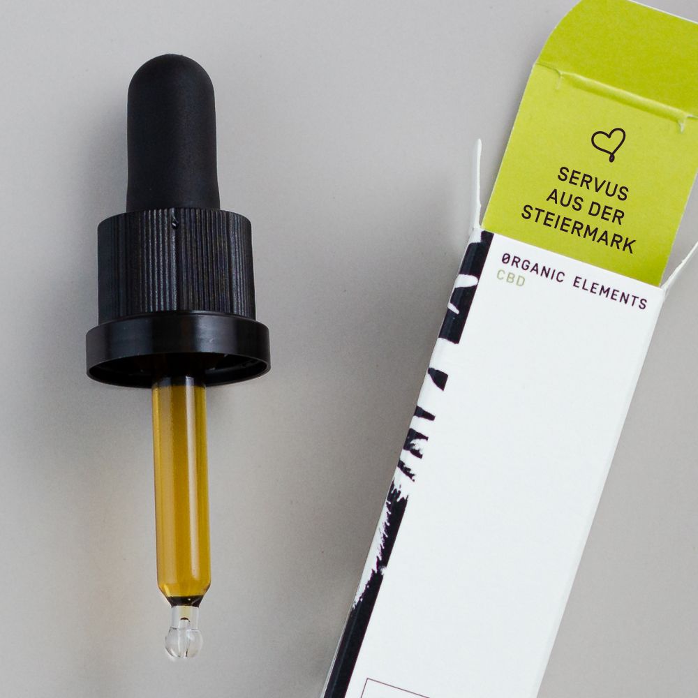 ORGANIC ELEMENTS Vollspektrum CBD Öl 5%
