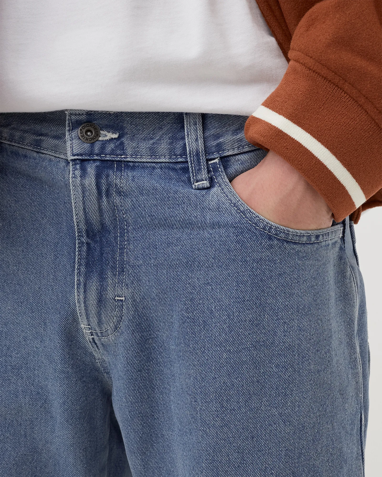 DICKIES DOUBLE KNEE DENIM PANT