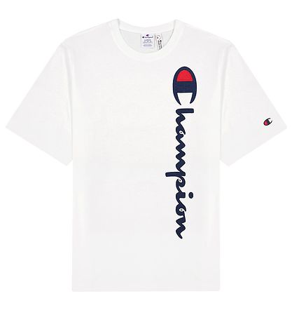 Champion Fashion T-Shirt - Weiß m. Logo