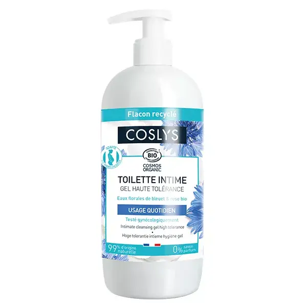 Gel de Higiene Íntima Coslys, Orgânico de Alta Tolerância, 450ml