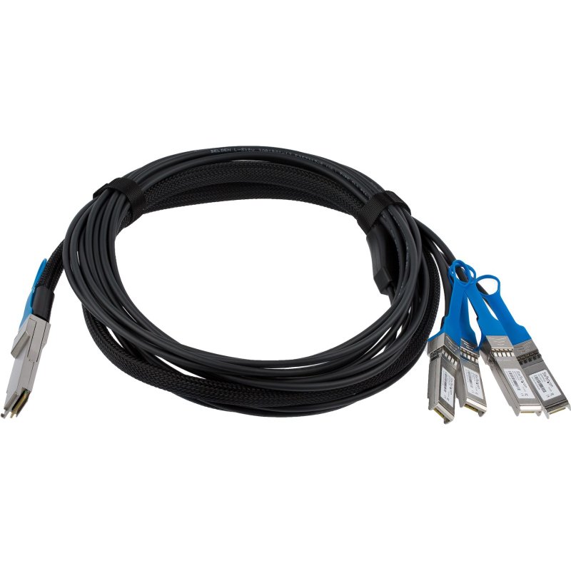 StarTech.com Câble QSFP+ vers 4x SFP+ à connexion directe conforme à MSA - Cordon DAC Twinax de 3 m