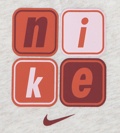 Nike Sommerdragt - Pale Ivory Heather