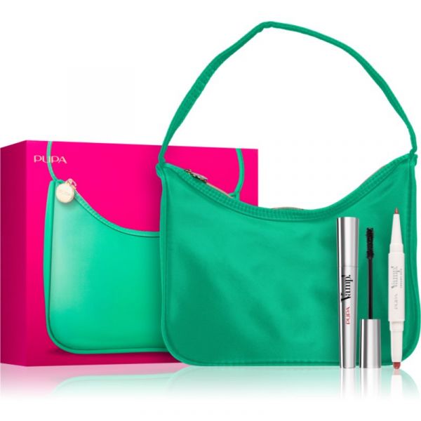 Pupa Vamp! Coffret 100 Extra Black(para Olhos e Lábios )