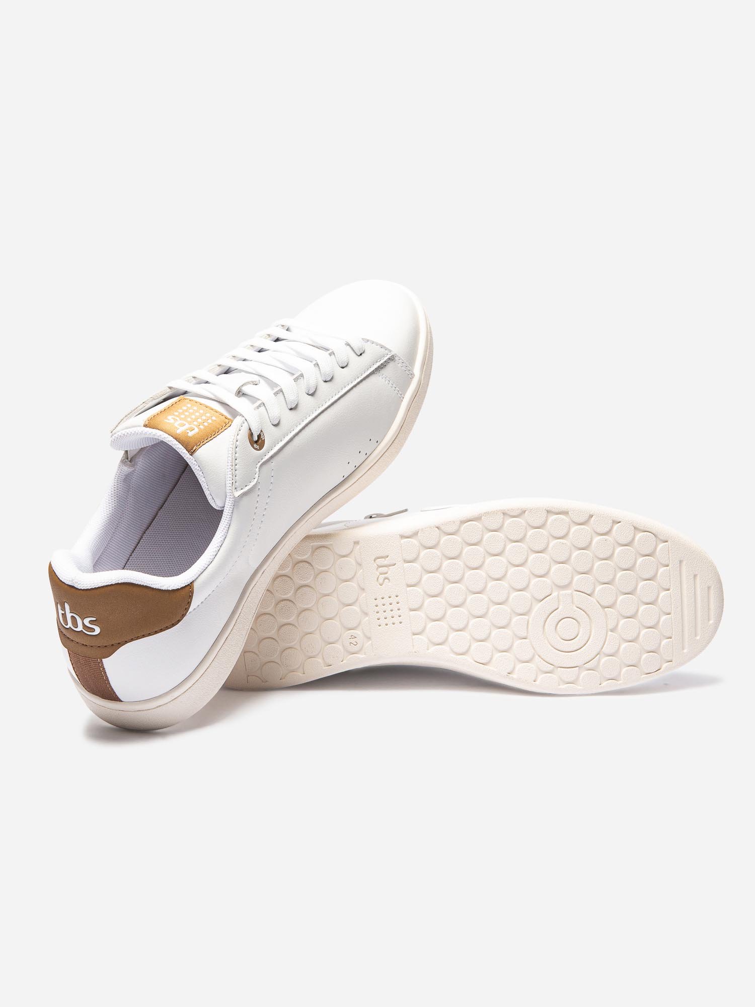 Baskets Homme Zippée Coloris Blanc