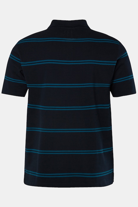 Poloshirt, Halbarm, Piqué, Ringel, bis 8 XL