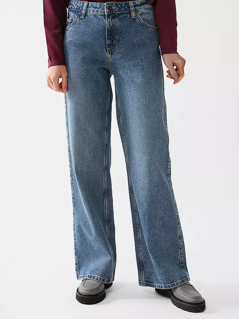 GUESS Jeans Wide Leg  blau