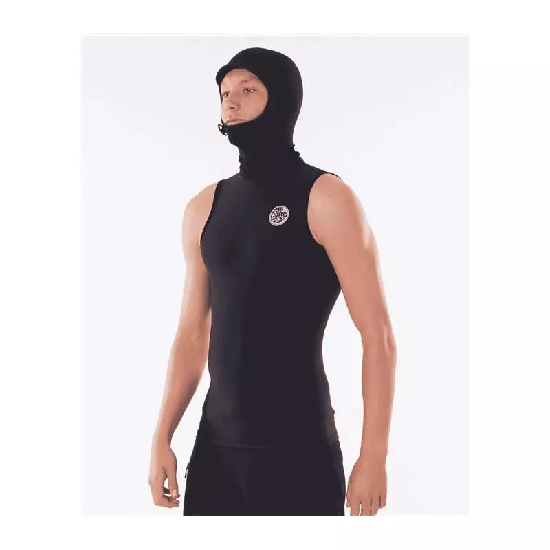 Top cagoule RIPCURL Fbomb Polypro Hood Vest Black
