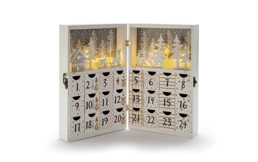 Adventskalender-Zahlen XMAS ReindeerLED Adventskalender