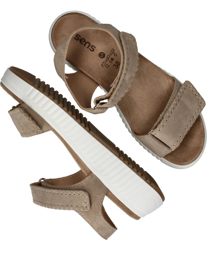 Sens Sandalen Beige Dames
