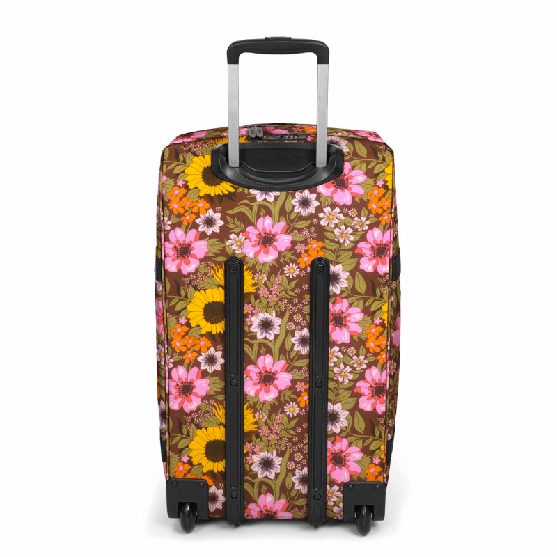 Valise souple Transit'R M 67 cm Popflower Brown