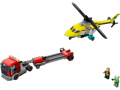 LEGO Reddingshelikopter transport (60343)