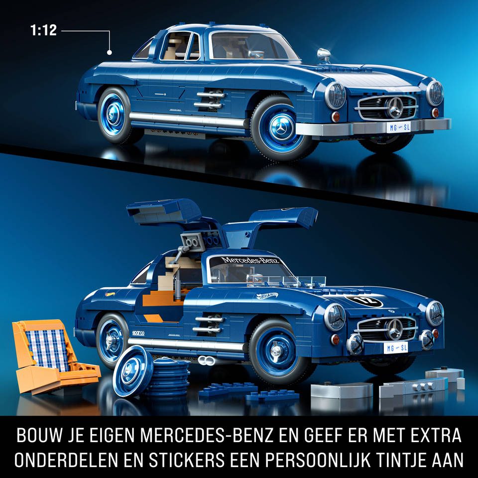 Brick Shop Hot Wheels Mercedes-Benz 300 SL