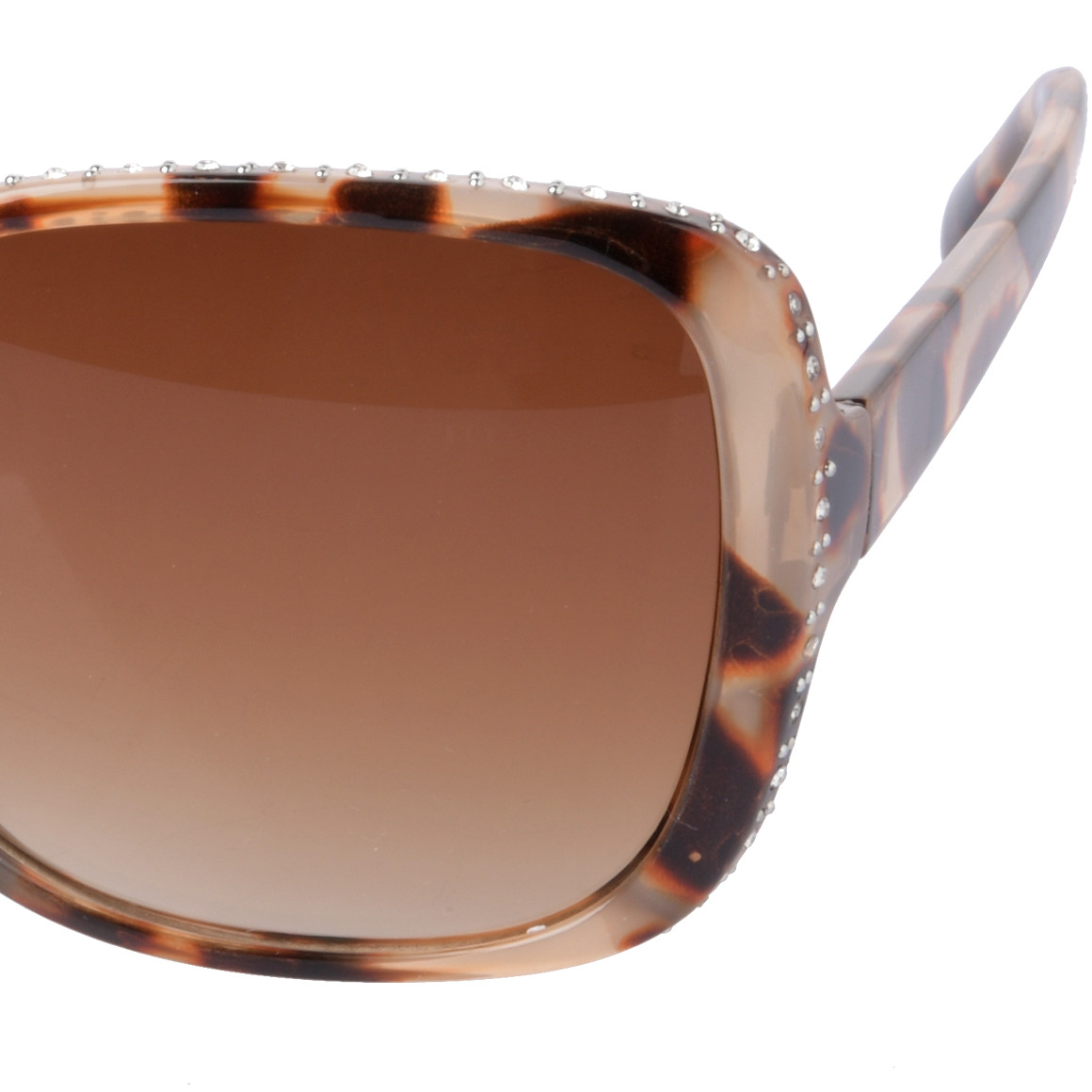 Gina Benotti Damen Sonnenbrille mit UV-Schutz creme / braun