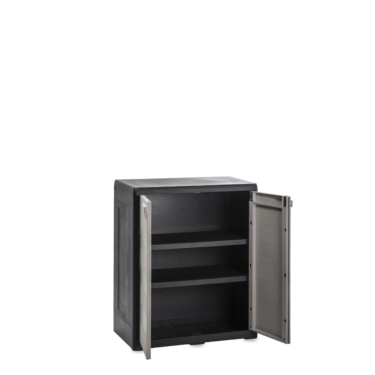 Toomax Elegance XL opbergkast laag - lichtgrijs|antraciet